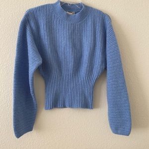 Pink Rose pullover sweater